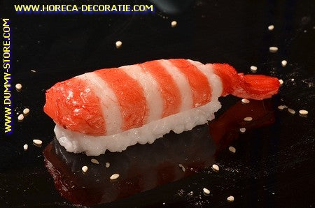 Nigiri Sushi Ebi (Garnelen) Dummy