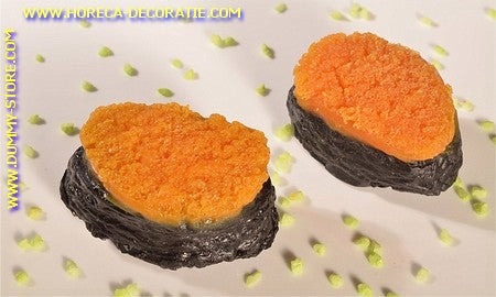 Maki Sushi Tobiko (Fliegenfischkaviar) Dummy