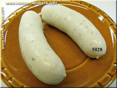 White sausage, 2 pieces - imitation