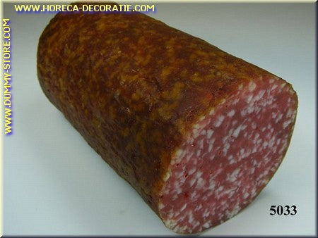 Salami, fine, end piece - imitation
