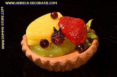 Tarte Kiwi, Ananas, Erdbeere - Ø 80 mm, H: 5,0 cm - tart du