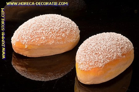 Zuckerbrötchen 2 Stk. LxBxH: 95x60xz45 mm Attrappe