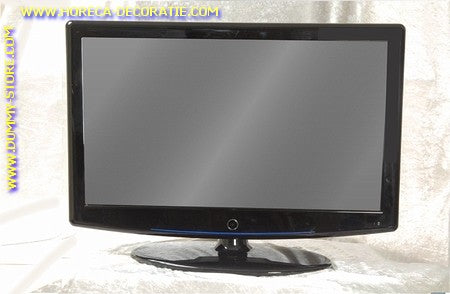 LCD-TV-Attrappe SCHWARZ, 37"