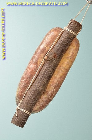 Auf Holz geräucherter Speck - Fleischattrappe