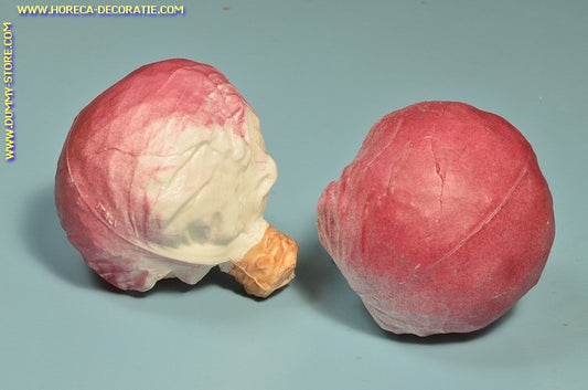 Rotkohl, 2 Stück (Attrappe) 120x130 mm